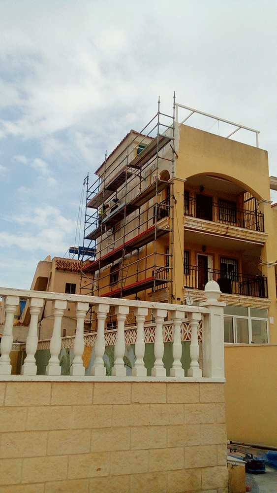 Rehabilitación edificio Gogo Guardamar Alicante