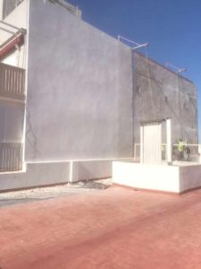 Rehabilitación patio de luces y terraza en Guardamar