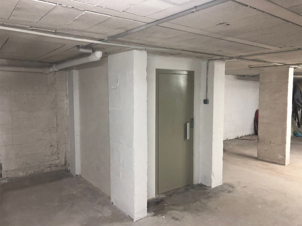 Instalación de ascensor en garaje de Guardamar